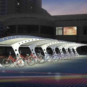 電動(dòng)/自行車停車棚2